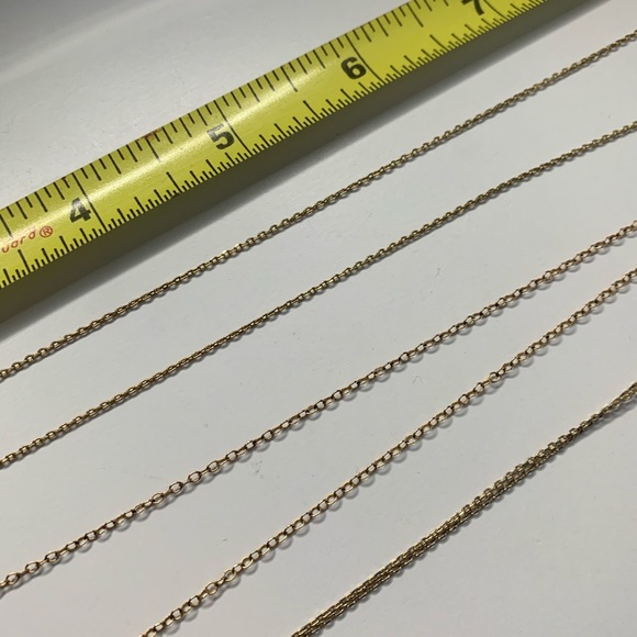 Dainty Gold Necklace Set of 2 - Picture 4 of 5